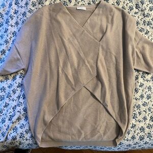 100% cashmere Brunello Cucinelli short sleeve layering top